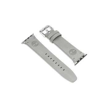 Timberland | Unisex Ashby Gray Genuine Leather Universal Smart Watch Strap 20mm,商家Macy's,价格¥271