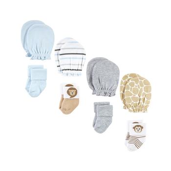 商品Baby Boys Socks and Mittens, 8-Piece Set图片