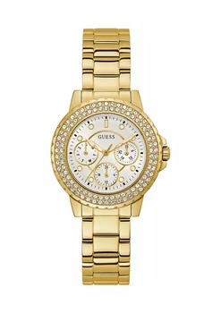 GUESS | Gold Tone Stainless Steel Watch商品图片,