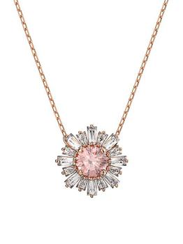 施华洛世奇跳动的心, Swarovski | Sunshine Rose Goldtone & Crystal Pendant Necklace商品图片 