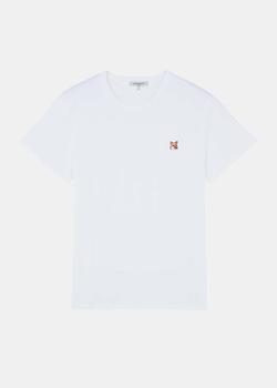 推荐Maison Kitsuné White Fox Head Patch T-Shirt商品