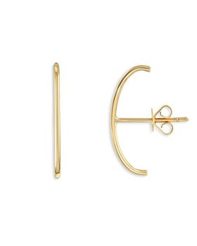 商品Zoe Lev | 14K Yellow Gold Cartilage Stud Earrings,商家Bloomingdale's,价格¥2170图片