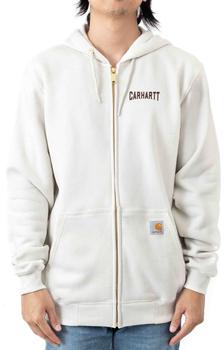 卡哈特, Carhartt | (105021) Loose Fit MW Full Zip Hooded Authentic Gear Graphic Sweatshirt - Malt商品图片 5.4折×额外7折, 额外七折