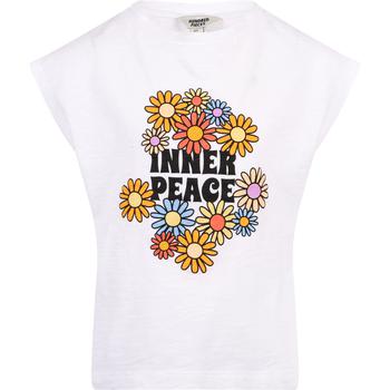 推荐Inner peace floral print organic top in white商品