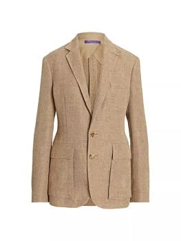 Ralph Lauren | Rileigh Broken Twill Linen Blazer 