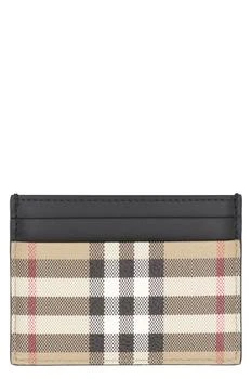 Burberry | Burberry Checked Motif Card Holder,商家Baltini,价格¥1320