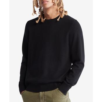 推荐Men's Regular-Fit Merino Wool Crewneck Sweater商品