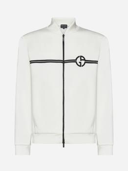 Giorgio Armani | Logo jersey track suit商品图片,额外8折, 额外八折