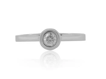 Diana M. | 18kt white gold bezel set diamond ring containing 0.25 cts tw (GH VS SI),商家Premium Outlets,价格¥7228