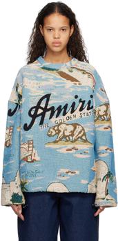 商品AMIRI | Multicolor California Tapestry Sweater,商家SSENSE,价格¥13636图片