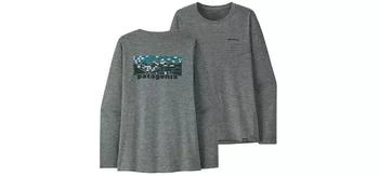 Patagonia | Patagonia Women's Long Sleeve Capilene Cool Daily Graphic Shirt 9折, 独家减免邮费