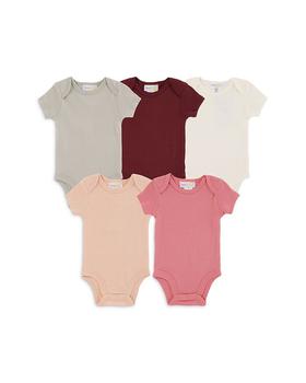 推荐Girls' Solid Cotton Bodysuit, 5 Pack - Baby商品