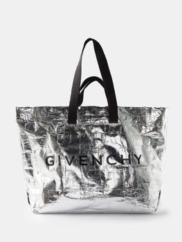 推荐G-Shopper metallic coated-canvas tote bag商品
