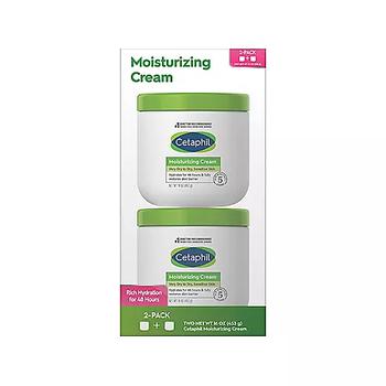 Cetaphil | Cetaphil Moisturizing Cream for Very Dry, Sensitive Skin - Fragrance Free (16 oz., 2 pk.)商品图片,