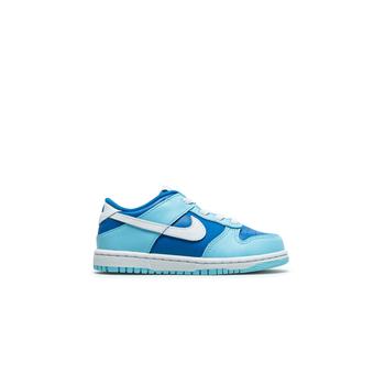 推荐Nike Dunk Low Retro QS Flash White Argon Blue Flash (PS)商品