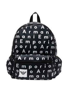 商品Emporio Armani | Emporio Armani Black Backpack Unisex,商家Italist,价格¥1649图片