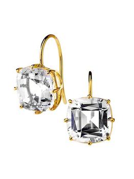 商品Syna | Mogul 18K Gold & Rock Crystal Drop Earrings,商家Saks Fifth Avenue,价格¥7155图片