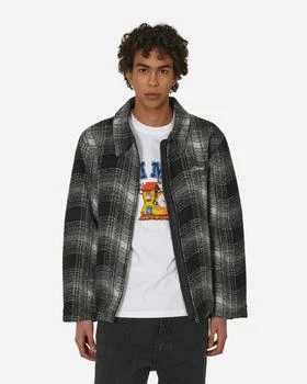 推荐Wave Plaid Jacket Charcoal商品