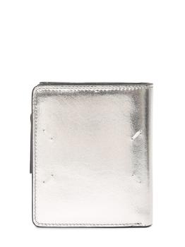 推荐Metallized Leather Flip Flap Wallet商品