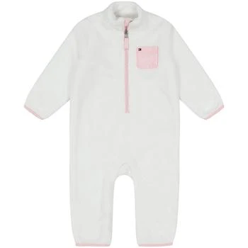 Tommy Hilfiger | Baby Girls Semi-Zip Sherpa One Piece Coverall 6折