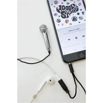 Kikkerland | Mini Karaoke Microphone - Silver,商家Zavvi US,价格¥117