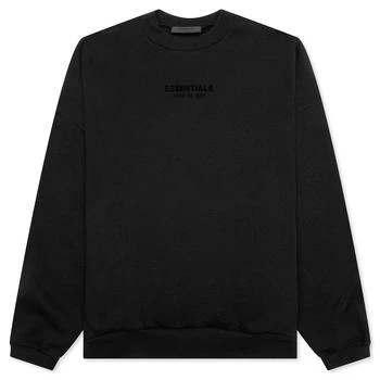 推荐Essentials Crewneck - Jet Black商品