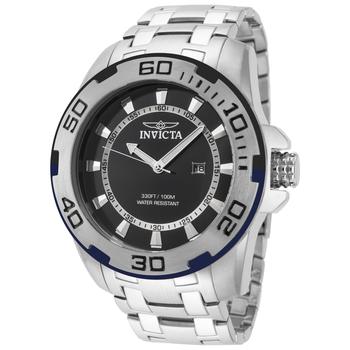 推荐Invicta Men's IN-39118 Pro Diver 50mm Black Dial Stainless Steel Watch商品