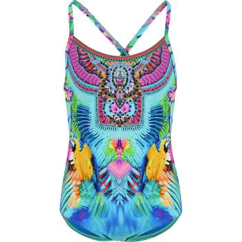 商品Age of asteria colorful swimsuit with crystals embellishment,商家BAMBINIFASHION,价格¥1171图片