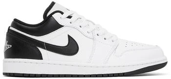 推荐White & Black Air Jordan 1 Low Sneakers商品