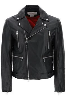 Alexander McQueen | Alexander mcqueen leather biker jacket 6.6折
