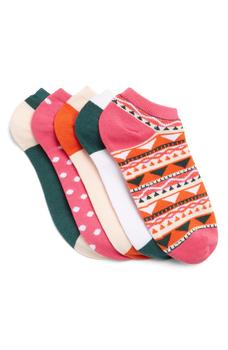 推荐Fun Ankle Socks - Pack of 5商品