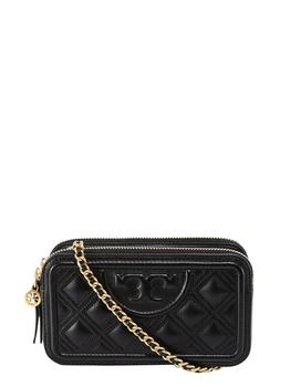 tory burch fleming多少钱, Tory Burch | Tory Burch Fleming Logo Embossed Mini Crossbody Bag商品图片 8.1折