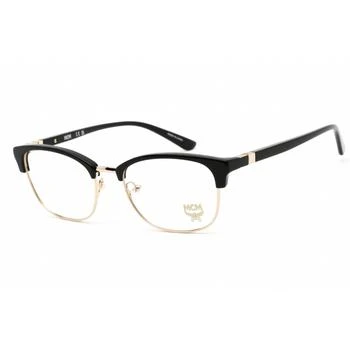 推荐Mcm Unisex Eyeglasses - Clear Demo Lens Black/Gold Plastic Rectangular | MCM2718 015商品
