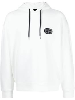 推荐EMPORIO ARMANI - Logo Cotton Hoodie商品