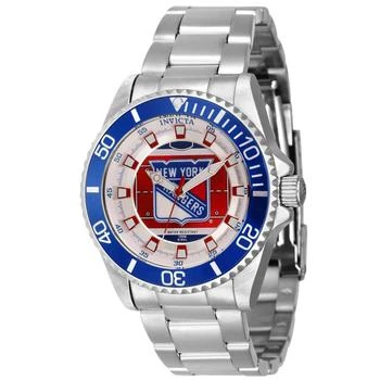 推荐Invicta Women's Quartz Watch - NHL New York Rangers Silver Stainless Bracelet | 42211商品