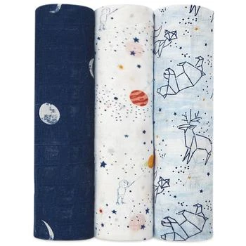 aden + anais | aden + anais Silky Soft Swaddles - Stargaze (3 Pack) 7.9折