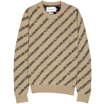 Calvin Klein | Calvin Klein Mens Institutional All Over Print Pullover, Size Large商品图片,