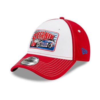 迈克达威评价, New Era | Men's White, Red Mike Stefanik NASCAR Hall of Fame Class of 2021 Inductee 9FORTY Adjustable Hat商品图片 