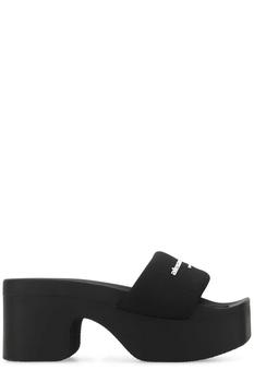 Alexander Wang | Alexander Wang Logo-Print Strap Heel Sandals商品图片,7.2折起