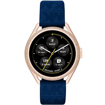 推荐Women's Gen 5E Mkgo Blue Rubber Smartwatch, 43mm商品