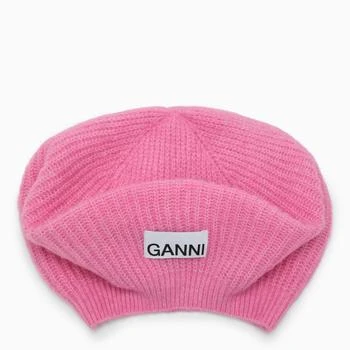 Ganni | Pink knitted hat 7.9折×额外9.7折, 额外九七折