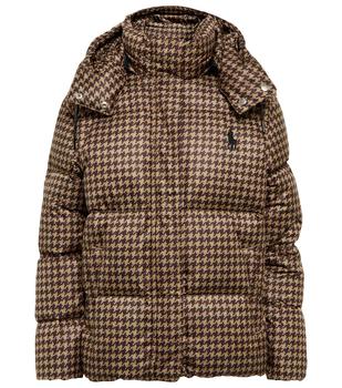 Ralph Lauren | Houndstooth puffer jacket商品图片,