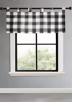Eddie Bauer是什么牌子, Eddie Bauer | Canyon Plaid Tab Top Window Valance商品图片 4折