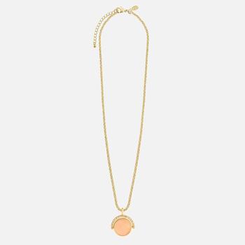 推荐Joma Jewellery Women's Positivity Pendants Live Love Sparkle Necklace - Gold商品