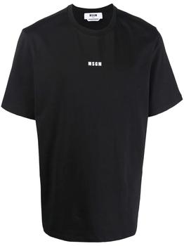 MSGM | MSGM logo-print cotton T-shirt商品图片,7.6折