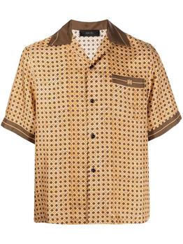 amiri衬衫, AMIRI | Amiri Men's  Beige Silk Shirt商品图片 8.9折