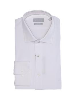 Michael Kors | Solid Pique Premium Slim Bianco shirt商品图片,