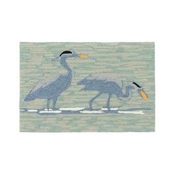 商品Liora Manne' | Frontporch Blue Heron 2' x 3' Area Rug,商家Macy's,价格¥882图片