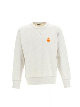 迈克达威, Isabel Marant | Isabel Marant Mike Logo Print Crewneck Sweatshirt商品图片 7.2折起
