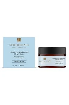 Apothecary Ltd Cranberry Oil and Juniperberry Oil Night Cream - 50ml